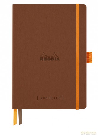Notes Rhodia Rhodiarama Goalbook copper A5 w kropki Softcover