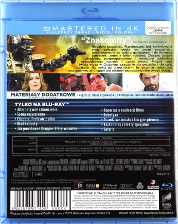 Chappie [Blu-Ray]
