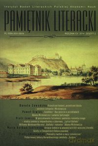 Pamiętnik literacki 2/2014 [KSIĄŻKA]