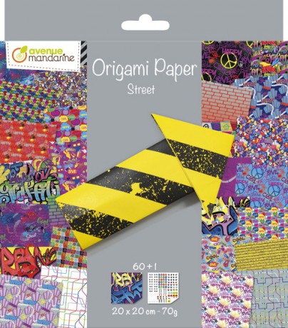 Papier do origami Street 60 arkuszy