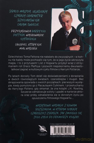 Po drugiej stronie różdżki (wydanie limitowane) - Tom Felton [KSIĄŻKA]