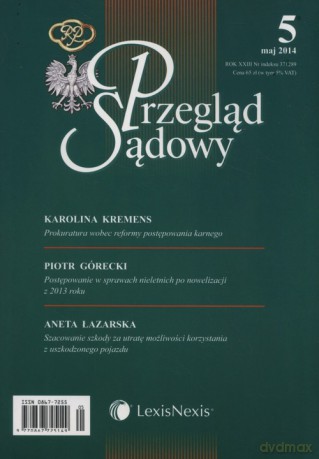 Przegląd Sądowy 5/2014 [KSIĄŻKA]