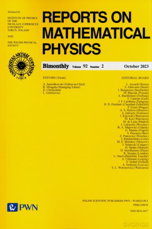 Reports on Mathematical Physics 92/2 - Polska [Książka]
