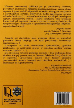 Społeczno-prawne aspekty przeciwdziałania korupcji. Szczytno 2012. - Jacek Bil/Andrzej Wawrzusiszyn [KSIĄŻKA]