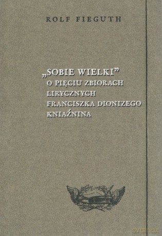 Sobie wielki - Rolf Fieguth [KSIĄŻKA]