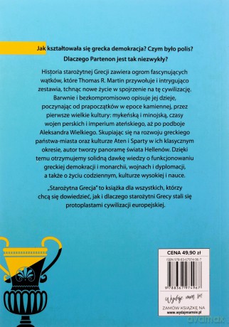 Starożytna Grecja. Od prehistorii do czasów hellenistycznych (wyd.3) - Thomas R. Martin [KSIĄŻKA]