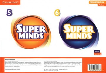 Super Minds Levels 5â6 Poster Pack British English - Zavala Iturbe Carmen, Herbert Puchta