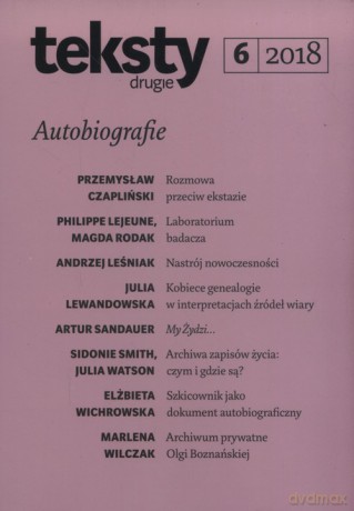 Teksty drugie 6/2018 [KSIĄŻKA]
