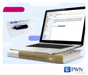 Wielki słownik ortograficzny PWN z zasadami pisowni i interpunkcji Pendrive - Edward Polański [KSIĄŻKA]