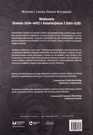 Wodzowie Zenona (474-491) i Anastazjusza I (491-518) - J. Leszka Mirosław, Szymon Wierzbiński [KSIĄŻKA]