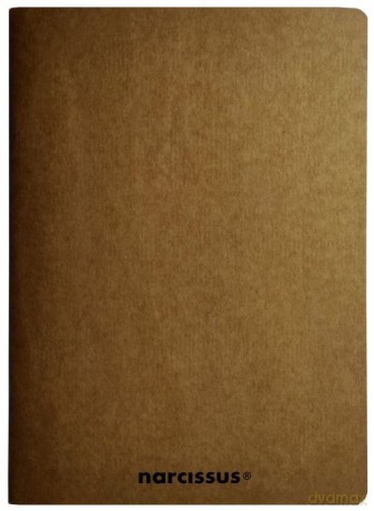 Zeszyt Eco Kraft A6 40 kartek w kratkę 12 sztuk