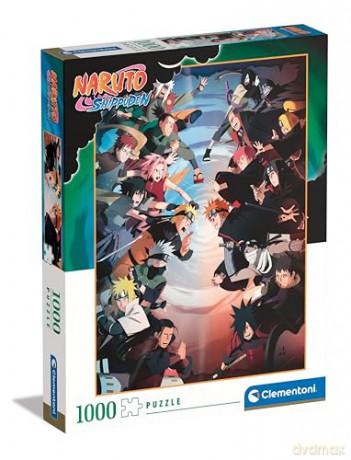 CLEMENTONI 1000 el. ANIME Naruto Shippuden [PUZZLE]
