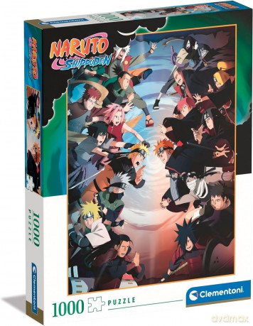 CLEMENTONI 1000 el. ANIME Naruto Shippuden [PUZZLE]