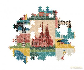 CLEMENTONI 1000 el. Compact Barcelona [PUZZLE]