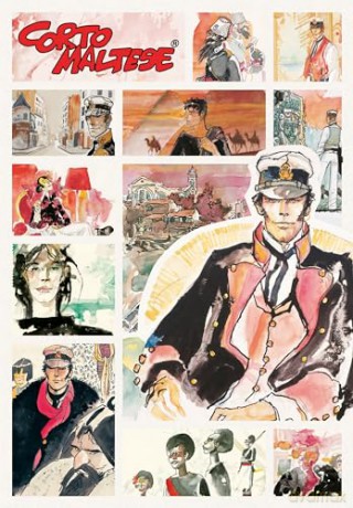 CLEMENTONI 1000 el. Compact Corto Maltese [PUZZLE]