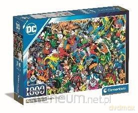 CLEMENTONI 1000 el. Compact Dc Comics Justice League [PUZZLE]