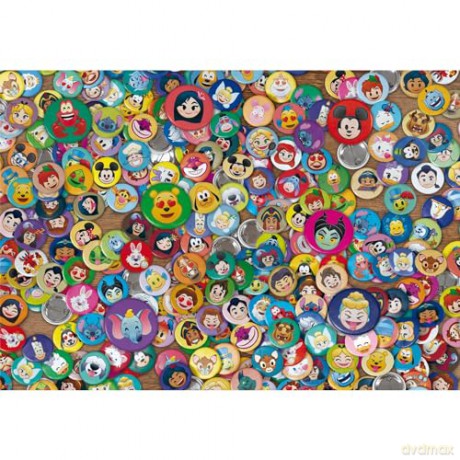 CLEMENTONI 1000 el. Compact Disney Emocji [PUZZLE]