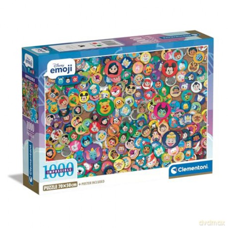 CLEMENTONI 1000 el. Compact Disney Emocji [PUZZLE]
