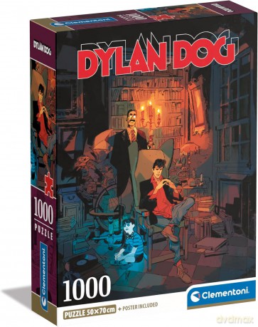 CLEMENTONI 1000 el. Compact Dylan Dog [PUZZLE]