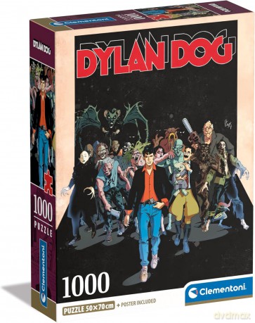 CLEMENTONI 1000 el. Compact Dylan Dog [PUZZLE]