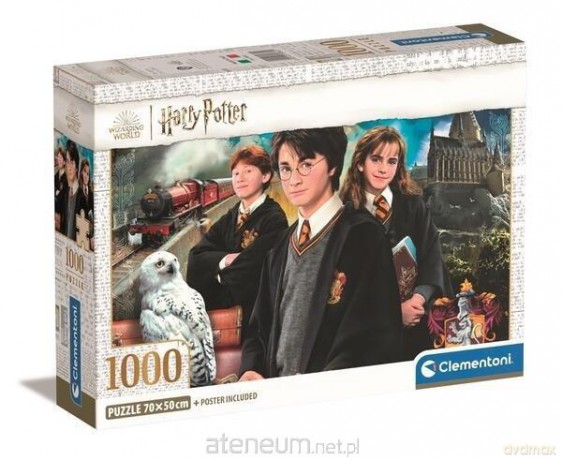 CLEMENTONI 1000 el. Compact Harry Potter [PUZZLE]