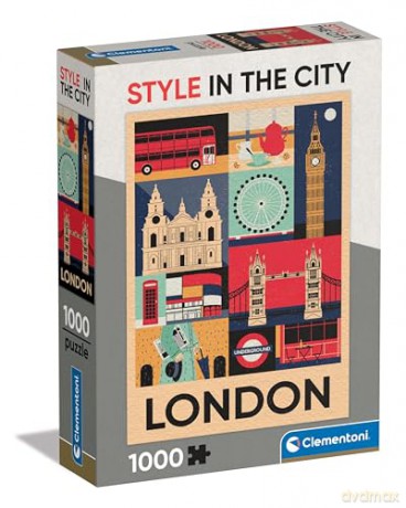 CLEMENTONI 1000 el. Compact London [PUZZLE]