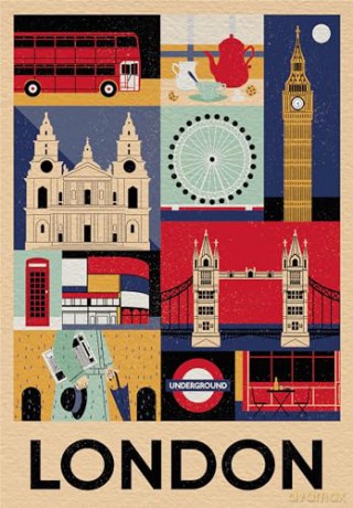CLEMENTONI 1000 el. Compact London [PUZZLE]