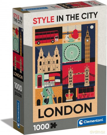 CLEMENTONI 1000 el. Compact London [PUZZLE]