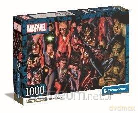 CLEMENTONI 1000 el. Compact Marvel The Avengers [PUZZLE]