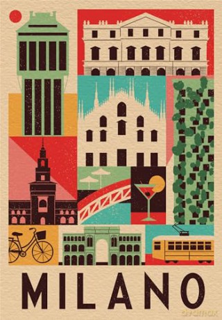 CLEMENTONI 1000 el. Compact Milano [PUZZLE]