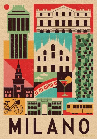 CLEMENTONI 1000 el. Compact Milano [PUZZLE]