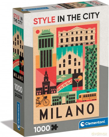 CLEMENTONI 1000 el. Compact Milano [PUZZLE]