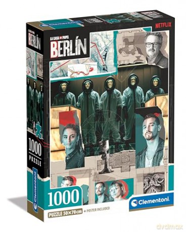 CLEMENTONI 1000 el. Compact Netflix Berlin [PUZZLE]