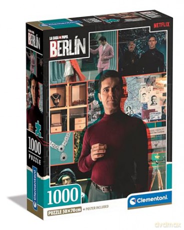 CLEMENTONI 1000 el. Compact Netflix Berlin [PUZZLE]
