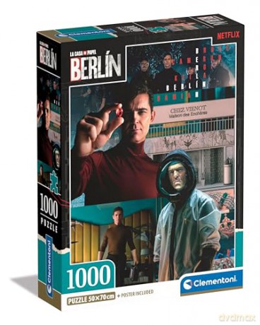 CLEMENTONI 1000 el. Compact Netflix Berlin [PUZZLE]