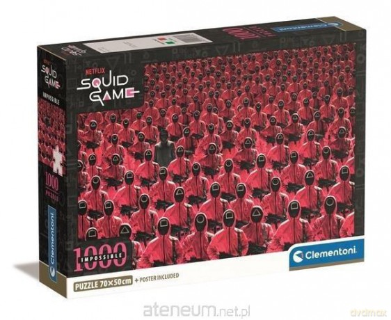 CLEMENTONI 1000 el. Compact Netflix Squid Game [PUZZLE]