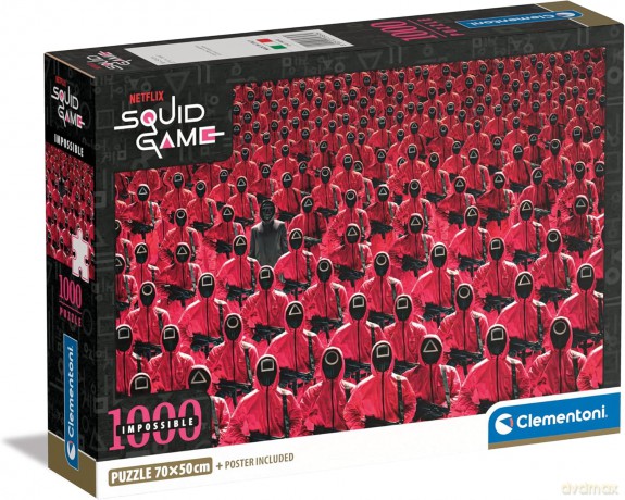 CLEMENTONI 1000 el. Compact Netflix Squid Game [PUZZLE]
