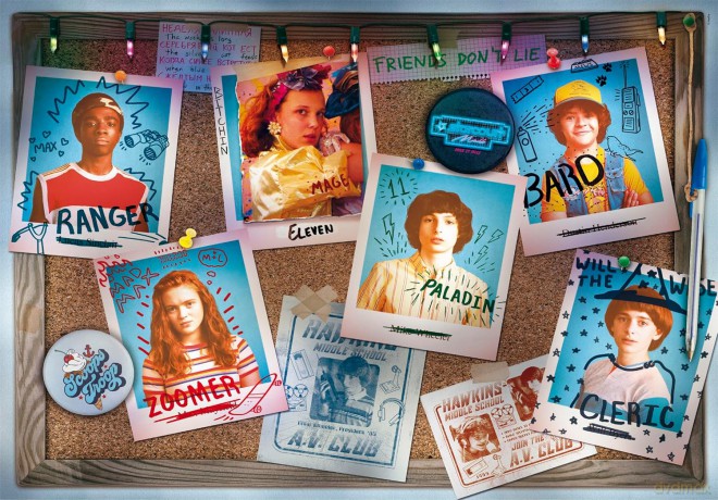 CLEMENTONI 1000 el. Compact Netflix Stranger Things [PUZZLE]