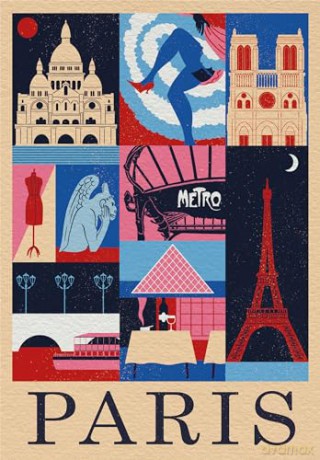 CLEMENTONI 1000 el. Compact Paris [PUZZLE]