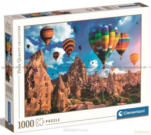 CLEMENTONI 1000 el. HQ Balloons in Cappadocia [PUZZLE]