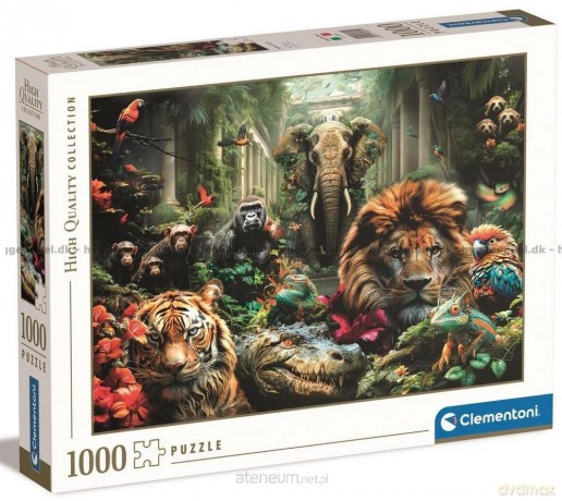 CLEMENTONI 1000 el. HQ Mystic Jungle [PUZZLE]