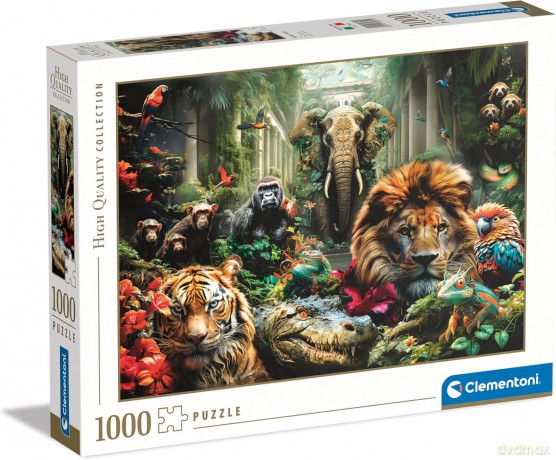 CLEMENTONI 1000 el. HQ Mystic Jungle [PUZZLE]