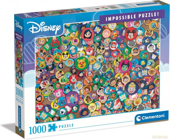 CLEMENTONI 1000 el. Impossible Puzzle! Disney Classic [PUZZLE]