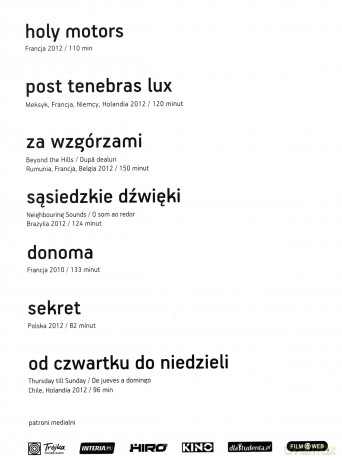 12 MFF T-Mobile Nowe Horyzonty. Kolekcja [BOX] [7DVD]