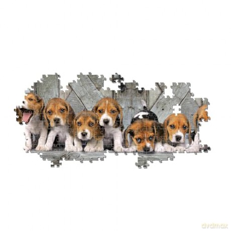 CLEMENTONI 1000 el. Panorama Beagles [PUZZLE]