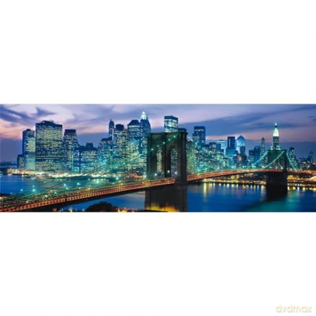 CLEMENTONI 1000 el. Panorama Brooklyn Bridge [PUZZLE]