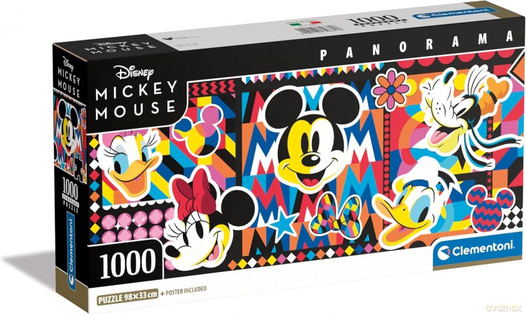CLEMENTONI 1000 el. Panorama Disney Classics [PUZZLE]