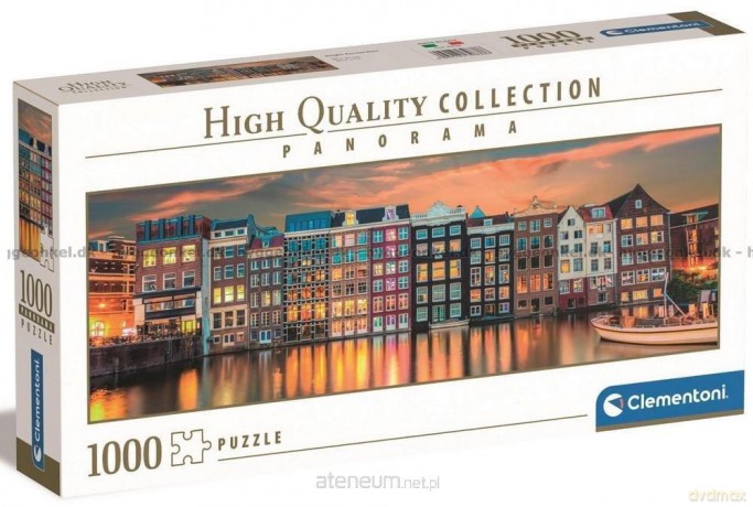 CLEMENTONI 1000 el. Panorama HQ Bright Amsterdam [PUZZLE]