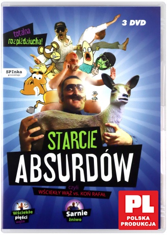 Bartosz Walaszek. Starcie absurdów: Wściekłe pięści węża / Sarnie żniwo / Git kreskówki [BOX] [3DVD]