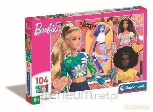 CLEMENTONI 104 el. Super Kolor Barbie [PUZZLE]